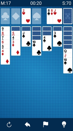 Klondike Solitaire app screenshot